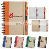 Recycled Spiral Notebook Notebook Set With Pen