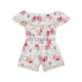 Girl 4th Of July Lace Jumpsuit Newborn Photography Props Baby Girl Patriotic Rompers thumbnail-4