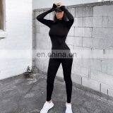 Women Casual Long Sleeve Trousers 2020 Autumn New Rompers Loose Jumpsuits thumbnail-6