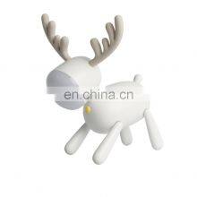 2021 Amazon USB Rechargeable Cute Deer Image 2 Modes Brightness LED Gift Night Light thumbnail-1
