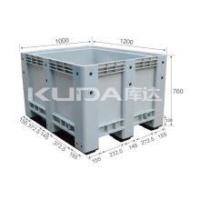 Low Cost Distrubution Pallet From China 1210A Close Plastic Pallet Box Good Manufacturer