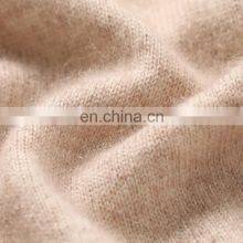 Mreino Вязаный классический вязаный пуловер из шерсти cashmere с открытым вырезом V-образного горла thumbnail-5