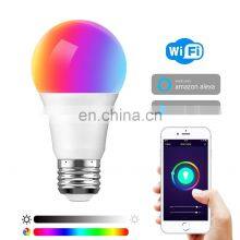 Smart Home Dimming and Color Matching RGBCW 9W Smart Bulb Lamp