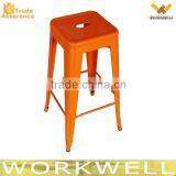 WorkWell Vintage Metal Chair Kw-St08 thumbnail-4