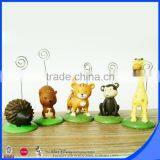 Animal Resin Base Circle Shape Place Card Holder 120mm Height thumbnail-2