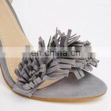 Women High Fashion Design Ladies High Heels Ankle Strap Lace up Sandals Shoes thumbnail-4