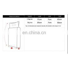 Food Grade Laminated Material Transparent PA/PE Plastic Rice Packaging 2.5kg 5kg Size Vacuum Rice Bags With Handle Accept Print thumbnail-5