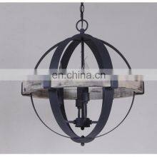 Wholesale Farmhouse Chandelier Led Round Black Painting Modern Chandelier Pendant Light Ceiling Fixture thumbnail-4