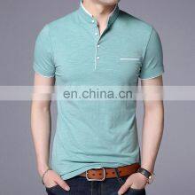Wholesale High Quality Polo T-shirts for Men Custom Pattern Logo Premium Designs Comfortable Fitting OEM ODM thumbnail-3