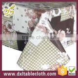Patchwork Embroidery Like Elegant Tablecloth Backing With Non Woven Fabric