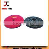 4" 100mm 200# Dark Green Granite Floor Polishing Pads thumbnail-1