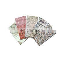 Sample Accepted Carved Texture Rough Tile Series External Metal pu Foam Insulated Sandwich Wall