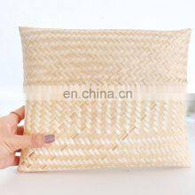 Hot Sale Rustic Natural Bamboo Clutch Bag Customized Color Luxury Handbag Cheap WholesaleVietnam Supplier thumbnail-3