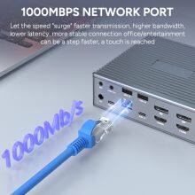 18-in-1 Smart USB3.2 Gen2 Docking Station thumbnail-3