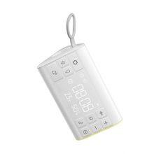 DC 5V 1800mah Antique Style Temperature Humidity LED Display Alarm Clock Wake up Light Radio White Noise Machine thumbnail-2