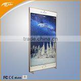 Outdoor Double Sided Free-standing Advertising Banner Structure thumbnail-1