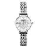 WOMEN'S TWO TONE STEEL BRACELET & CASE QUARTZ ANALOG WATCH AR1926 thumbnail-2