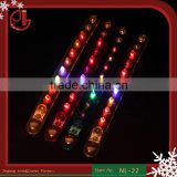 Promotion Halloween Party LED Bracelet Nightclub Rivet Luminous Bracelet Electronic Light-Emitting Bar Bracelet