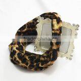 Fashion Ladies Trend All-match Leopard Elastic Headband thumbnail-5