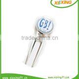 2014 Metal Custom Divot Tool With Golf Ball Marker thumbnail-3