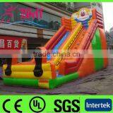 2014 Newest Design Inflatable Clown Slide / Cheap Inflatable Slides for Sale