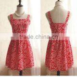 Ladies Cotton Printed Sexy Tight Mini Skirt thumbnail-1