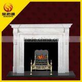 Indoor Marble Fireplace Mantel thumbnail-1