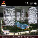 New Product Acrylic Architectural Model of Block Building thumbnail-2