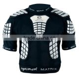 Rugby protection padded top short American Football pro combat compression gear padded protection wear