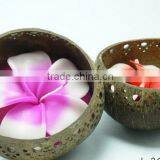 Coconut Shell Bowl for Candles Holder thumbnail-2