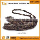 Leapard Hot Sale Elegant Women Custom Fashion Accessories Belt