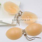 OEM Customized Cheap Nude Silicone Invisible Teardrop Strapless Plus Size Bra thumbnail-4
