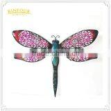 Metal Wall Decor 3D Dragonfly Animal Wall Art Home Decoration thumbnail-2