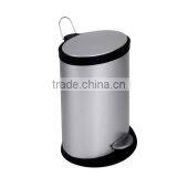 Oval Metal Waste Bin thumbnail-2