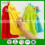 Cartoon Design Decorative Microfiber Coral Fleece Plush Kitchen Hand Towel thumbnail-1