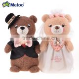 one pair whosale wedding decoration stuffed plush toy Doll cute