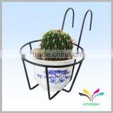 Metal Black Basket for Folwer Plant Stand Indoor Out Door thumbnail-2