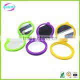 Silicone Mini Folding Makeup Mirror