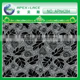 APN4284-cotton fabric guangzhou fabric black lace mother of the bride dress