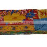 INDIAN HANDMADE VINTAGE KANTHA HOME DECORATIVE THROWS VINTAGE KANTHA QUILTS~AT HIGHLY DISCOUNTED PRICES