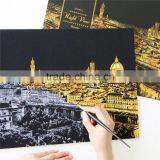 Fashion DIY Toys London Scratch Night View PIicture for Kids thumbnail-3