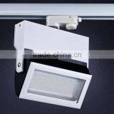 Newest Design Square Shoplight 40w Zuntaled Track Light