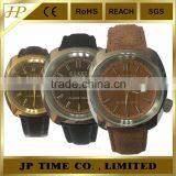 Fancy Big Crown on 3.8 Hour High Quality Swiss Movt Quartz Watch Stainless Steel Back thumbnail-1