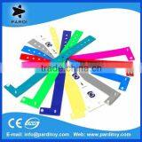 High Quality Eco-friendly L Shape Vinyl Paper Bracelet Wristbands