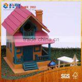 2015 New Product Colorful Wooden Villa Bird House thumbnail-2