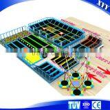 Indoor Jumping Bed Trampoline Park for Kids and Teenagers thumbnail-2