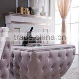 New Classic Italian Design Fabric Sofa Set AL029 thumbnail-6