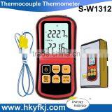 High Accuracy Digital Multi-channel Thermocouple Thermometer With K J K T E N R Type Probes thumbnail-1