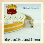 EPDM P Shaped Self Adhesive Epdm Profile Wooden Door Gasket