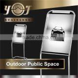 Stainless Steel Outdoor Advertising Billboard Display Stand
